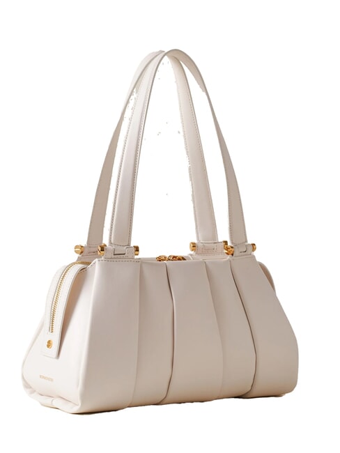 L ECLAIR  Bolso de hombro, en piel blanco - Bolsos Mujer