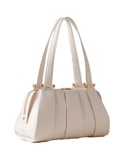 BORBONESE L ECLAIR  Bolso de hombro, en piel blanco - Bolsos Mujer - 2