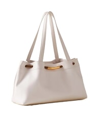 BORBONESE FILO  Bolso de hombro, de piel blanco - Bolsos Mujer - 2