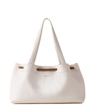 BORBONESE FILO  Bolso de hombro, de piel blanco - Bolsos Mujer - 3