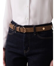 BORBONESE GRAFFITI Cinturón con tachuelas - Cinturones