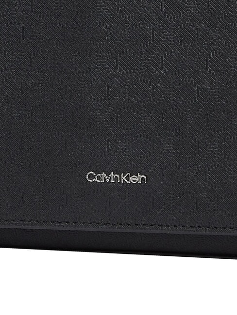 CK MUST Bolso de hombro con solapa negro - Bolsos Mujer