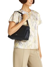 CALVIN KLEIN CK MUST Bolso de hombro con solapa negro - Bolsos Mujer - 5