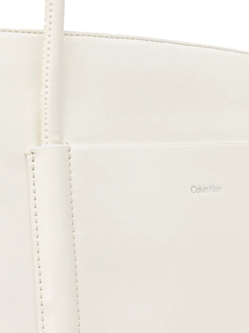 CK LINN MEDIUM Bolso de compras al hombro tiza - Bolsos Mujer