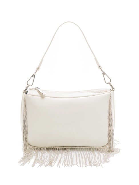 FRINGES Bolso con asa y bandolera blanco - Bolsos Mujer