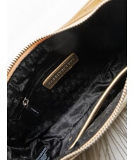 ROCCOBAROCCO FRINGES Bolso con asa y bandolera oro - Bolsos Mujer - 5