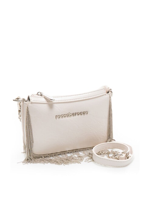 FRINGES Bolso de hombro con flecos blanco - Bolsos Mujer