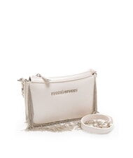 ROCCOBAROCCO FRINGES Bolso de hombro con flecos blanco - Bolsos Mujer - 2