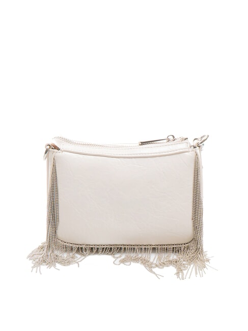 FRINGES Bolso de hombro con flecos blanco - Bolsos Mujer