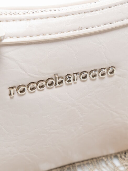 FRINGES Bolso de hombro con flecos blanco - Bolsos Mujer