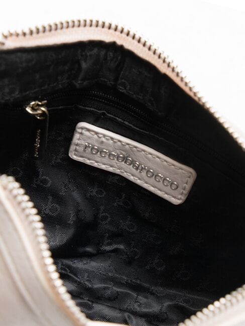 FRINGES Bolso de hombro con flecos blanco - Bolsos Mujer