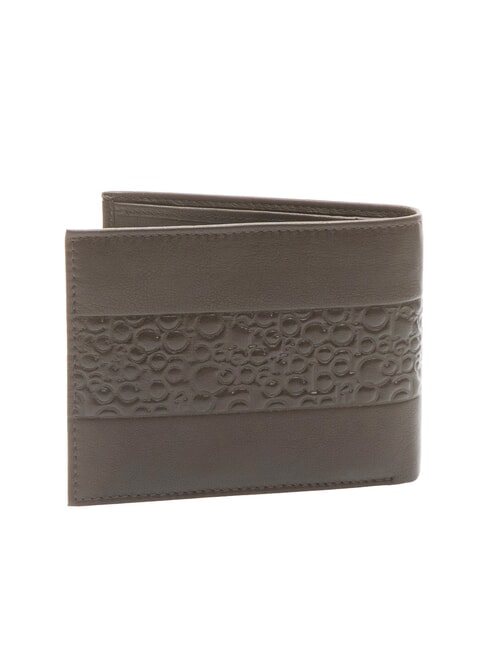 VERTIGO Cartera de piel para 8 tarjetas marron oscuro - Carteras Hombre