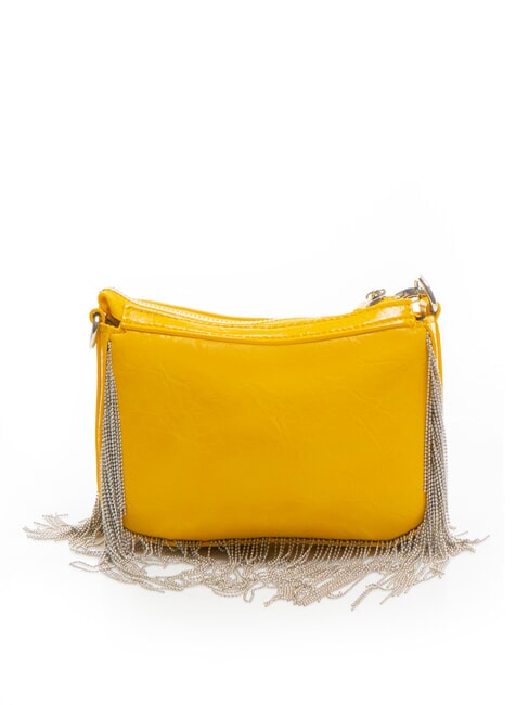 FRINGES Bolso de hombro con flecos amarillo - Bolsos Mujer