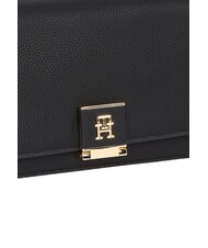 TOMMY HILFIGER TH HERITAGE Bolso de hombro, con correa para el hombro negro - Bolsos Mujer - 3