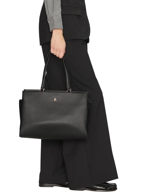 TH LEGACY Bolso de hombro negro - Bolsos Mujer