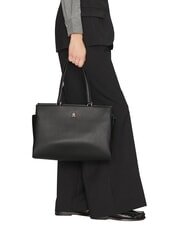 TOMMY HILFIGER TH LEGACY Bolso de hombro negro - Bolsos Mujer - 4