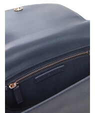 TOMMY HILFIGER TH LOGOTAPE SADDLE Mini bolso de hombro espacio azul - Bolsos Mujer - 3