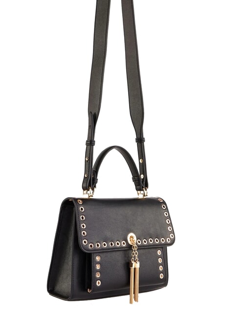 DIVA Bolso tipo cartera con tachuelas NEGRO - Bolsos Mujer
