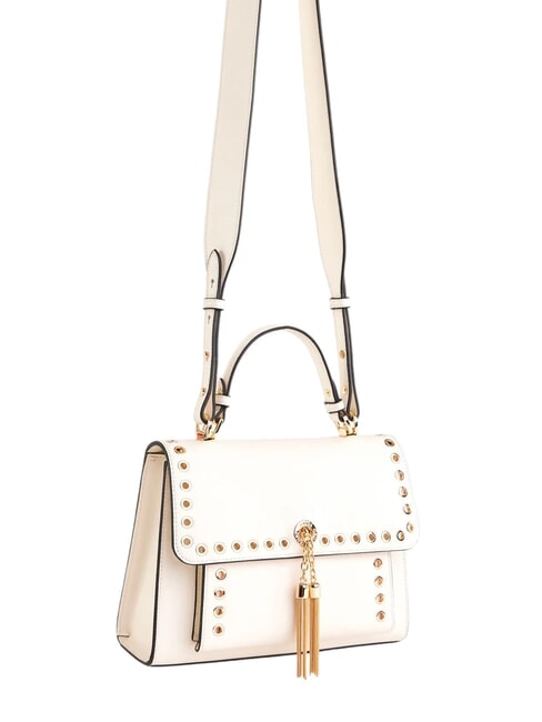 DIVA Bolso tipo cartera con tachuelas blanco - Bolsos Mujer