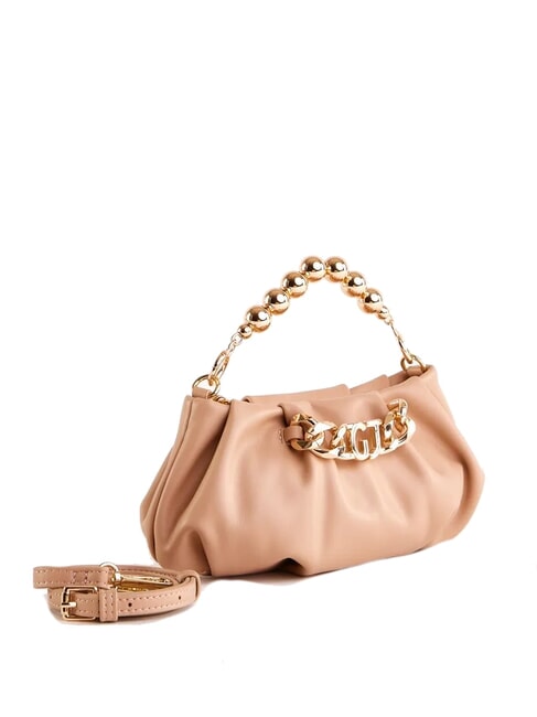 DEYRA Bolso de mano con cadena de metal desnudo - Bolsos Mujer