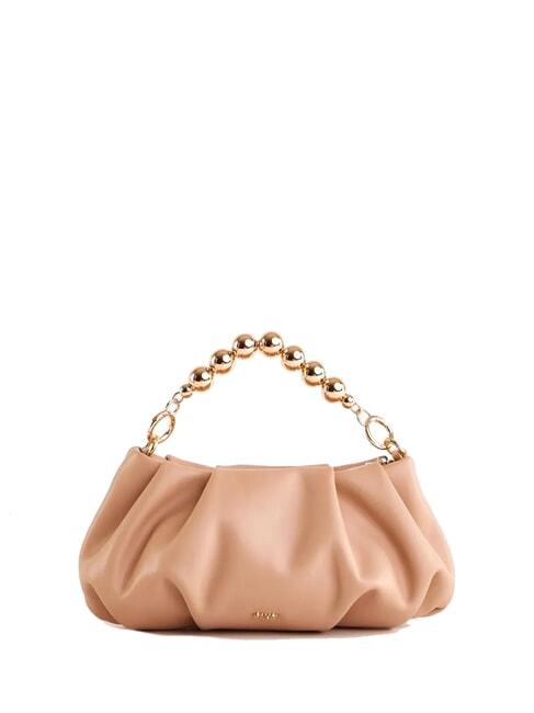 DEYRA Bolso de mano con cadena de metal desnudo - Bolsos Mujer