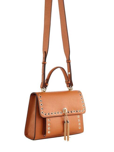 DIVA Bolso tipo cartera con tachuelas bronceado - Bolsos Mujer