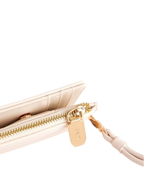 DELFY Tarjetero con pulsera CREMA - Carteras Mujer