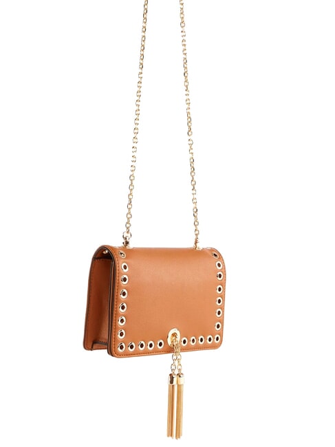 DIVA Bolso de hombro con tachuelas bronceado - Bolsos Mujer