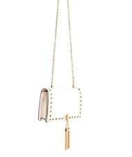GAUDÌ DIVA Bolso de hombro con tachuelas blanco - Bolsos Mujer - 2