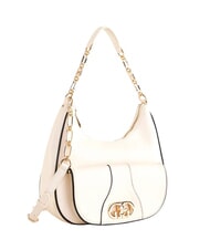 GAUDÌ DIANA Bolso hobo con bolsillo y bandolera blanco - Bolsos Mujer - 2