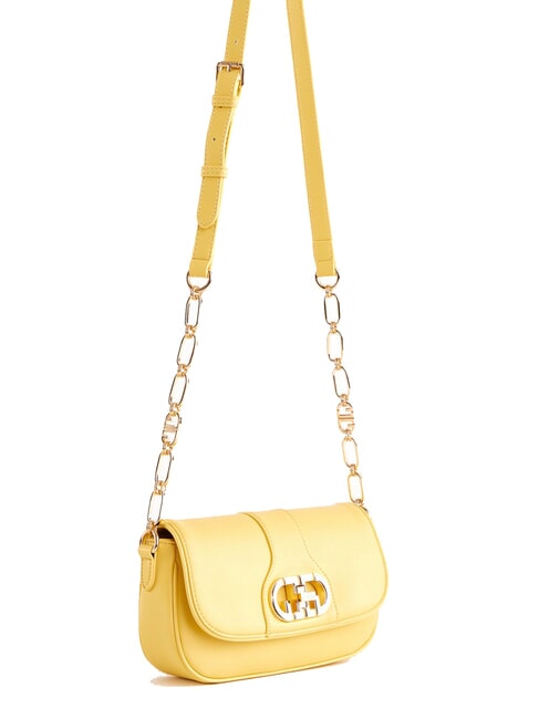 DIANA Bolso con solapa y bandolera de cadena amarillo - Bolsos Mujer