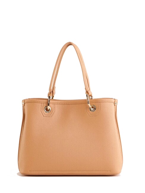 BEA SUMMER S Bolso pequeño con bandolera de piel animal arena - Bolsos Mujer