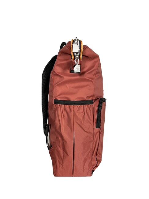 MAIZY Mochila para portátil de 15,6" de color marrón rojizo - Mochilas para portátil