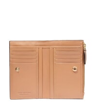 THE BRIDGE GIORGIA Cartera de cuero mazap&aacute;n abb. oro - Carteras Mujer - 2