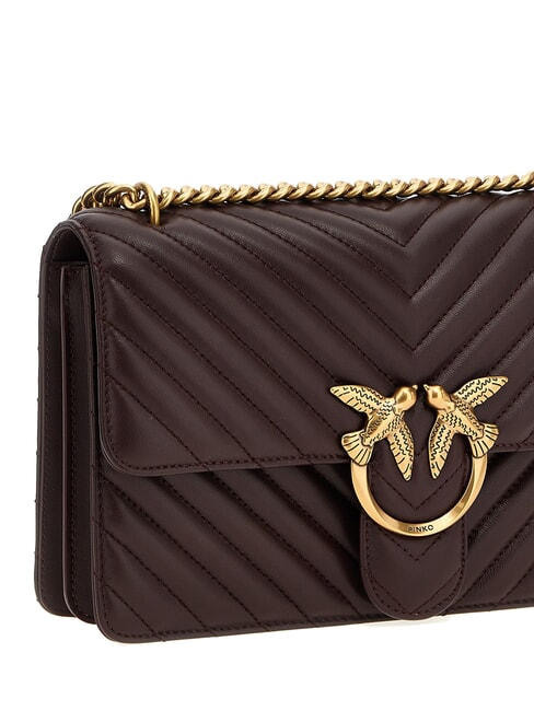 CLASSIC LOVE ONE Bolso de napa Uvas Catawba - Oro antiguo - Bolsos Mujer