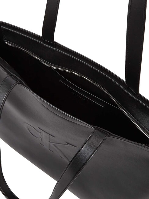 SCULPTED Slim Bolso de hombro En negro - Bolsos Mujer