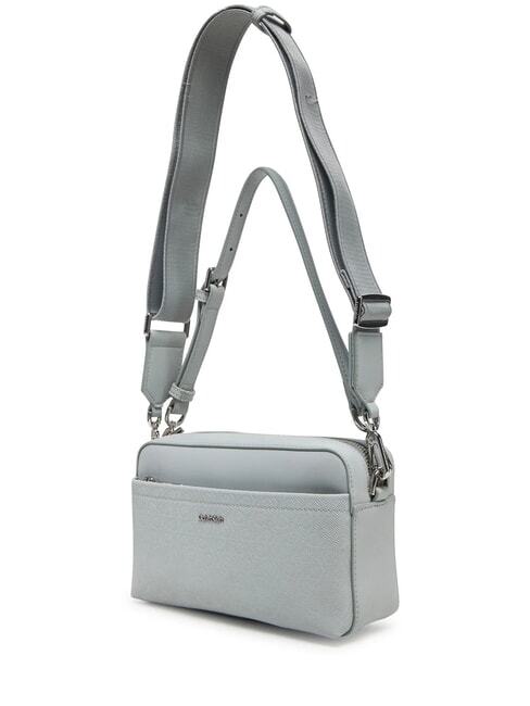 CK MUST Mini bolso de hombro, con correa para el hombro espejismo gris - Bolsos Mujer