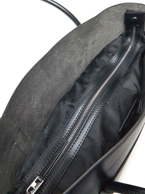 CK LINN MEDIUM Bolso de compras al hombro negro - Bolsos Mujer