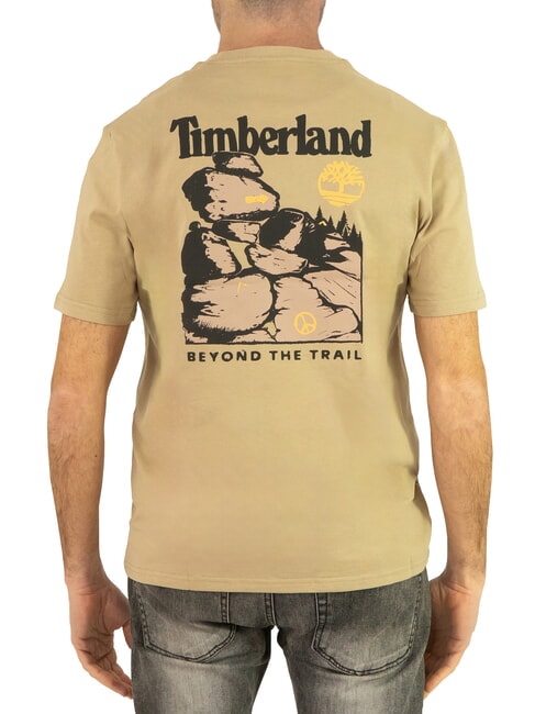 ASOS DESIGN 4 Camiseta de algod&oacute;n con estampado en la espalda pimienta con lim&oacute;n - camiseta