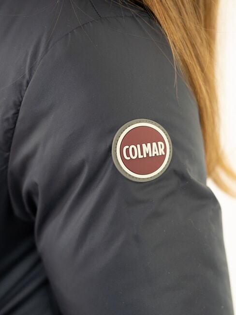 E CONCRETE Chaqueta de plumas reversible con capucha h&eacute;roe azul marino - Chaquetas de beb&eacute;