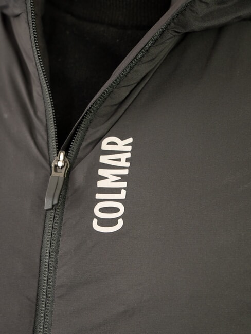 TEC Chaqueta con cremallera completa y capucha negro - Chaquetas de hombre