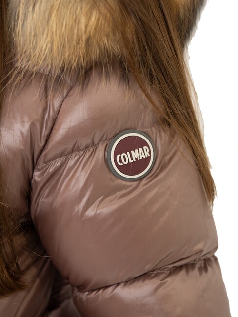 FRIENDLY Chaqueta de plumas con capucha de piel medieval - acero oscuro - Chaquetas de beb&eacute;