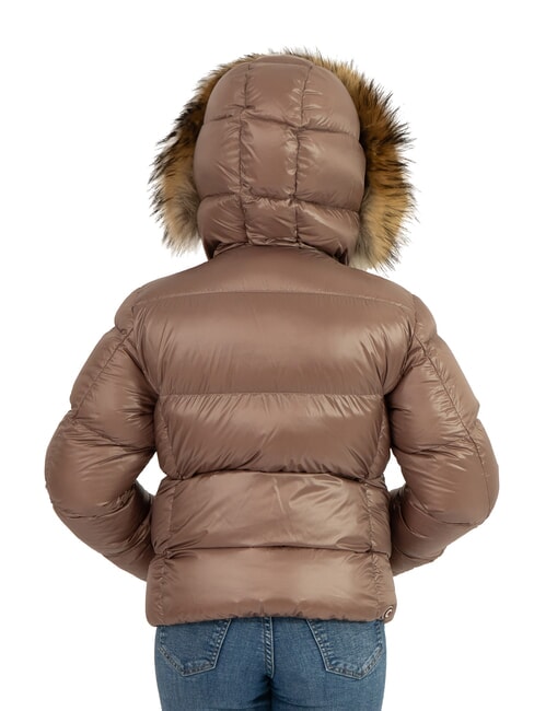 FRIENDLY Chaqueta de plumas con capucha de piel medieval - acero oscuro - Chaquetas de beb&eacute;