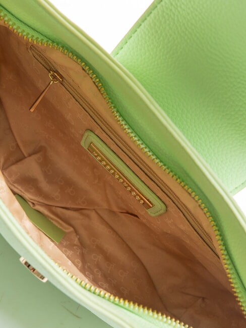 GRACE Bolso de hombro con tachuelas verde - Bolsos Mujer