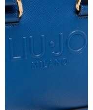 LIUJO HALONA Bolso tote peque&ntilde;o hecho a mano polvo azul - Bolsos Mujer - 4