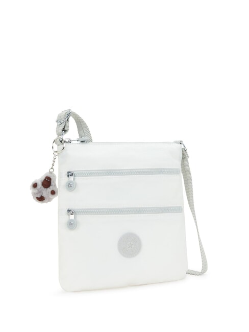 KEIKO Bolso bandolera vertical blanco vivo - Bolsos Mujer