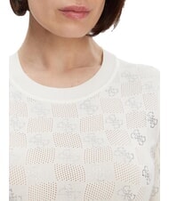 GUESS ROSIE 4G RN Camiseta cremwhi - camiseta - 3