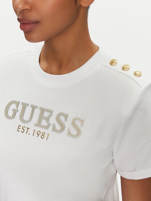 CN SS CROPPED Camiseta de algodón purwhite - camiseta