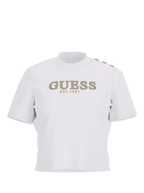 CN SS CROPPED Camiseta de algodón purwhite - camiseta