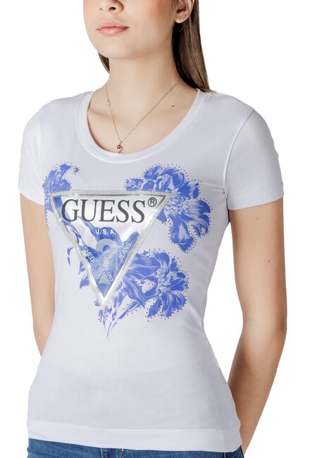 SS CN FLOWER Camiseta de manga corta purwhite - camiseta